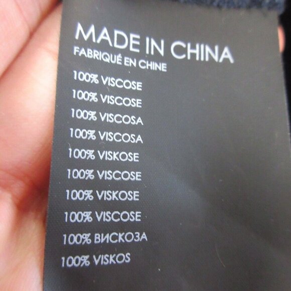 Club Monaco Women Cami Tank Top Viscose Camisole Scoop Neck Comfy Black S 114 - Picture 4 of 9